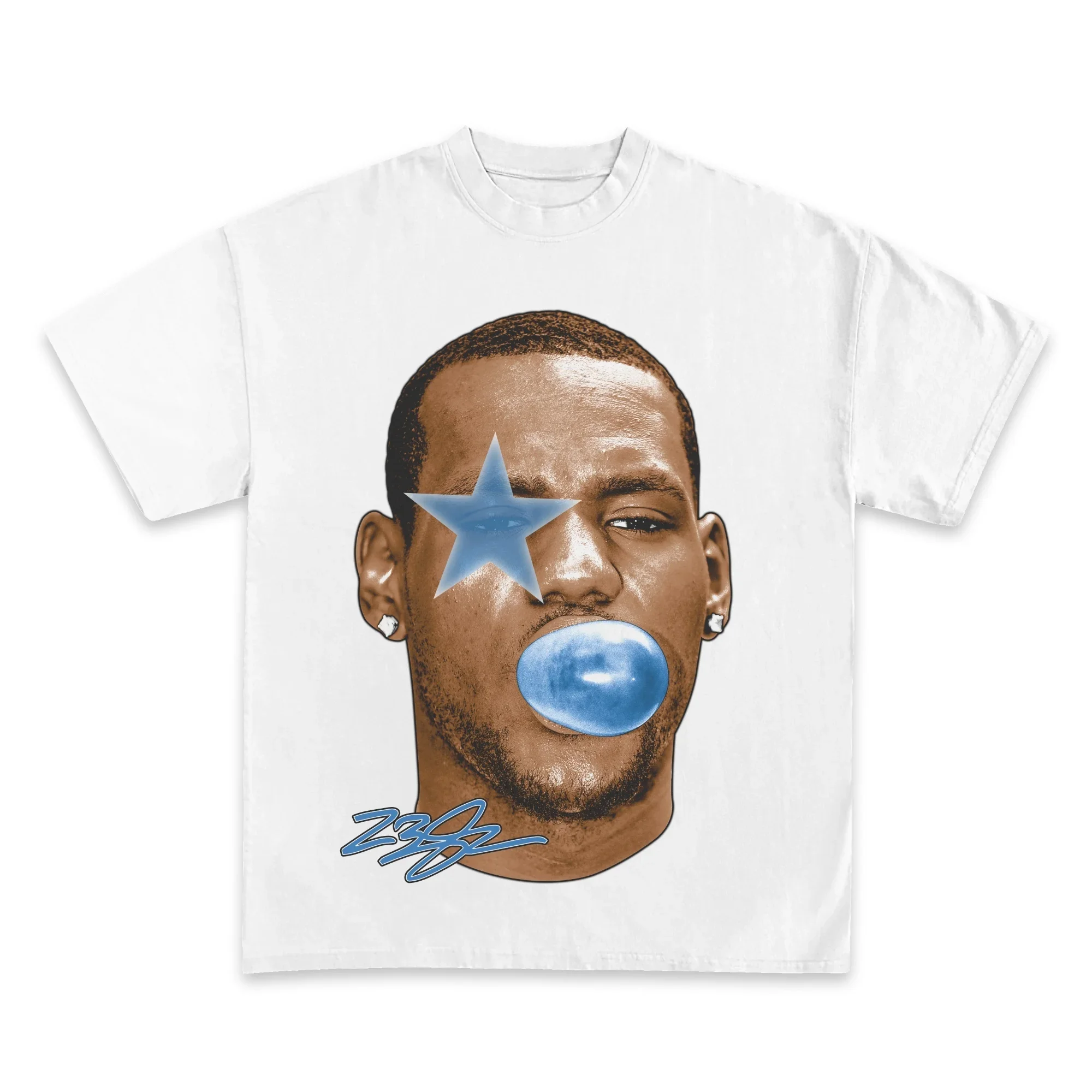 Streetwear Brand Shirts - レブロン・ジェームスバスケットボールスター Tシャツ男性女性半袖コットン Tシャツアメリカンヴィンテージブランド Tシャツ夏トップスストリート