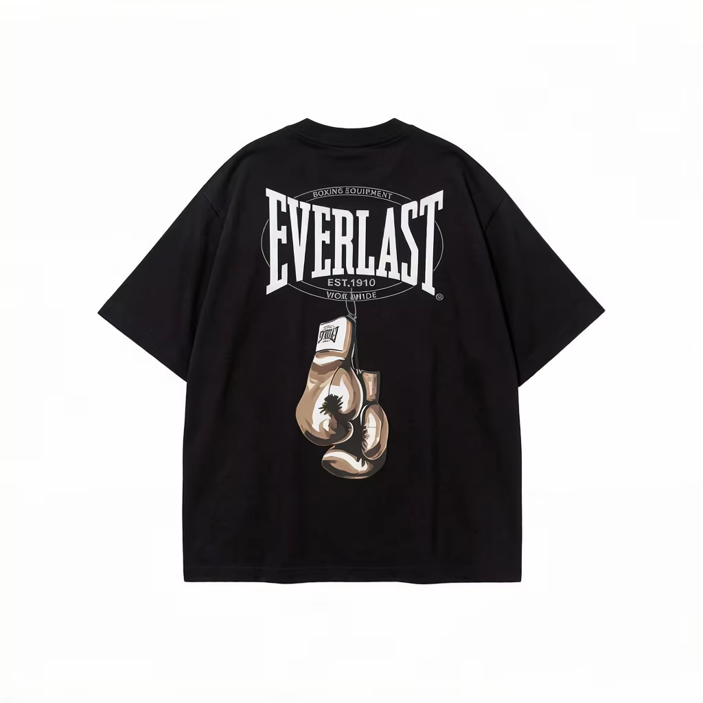 Streetwear Brand Shirts - クラシックワールドワイドボクシング用品ブランド Tシャツ コットン グラフィック Tシャツ メンズ