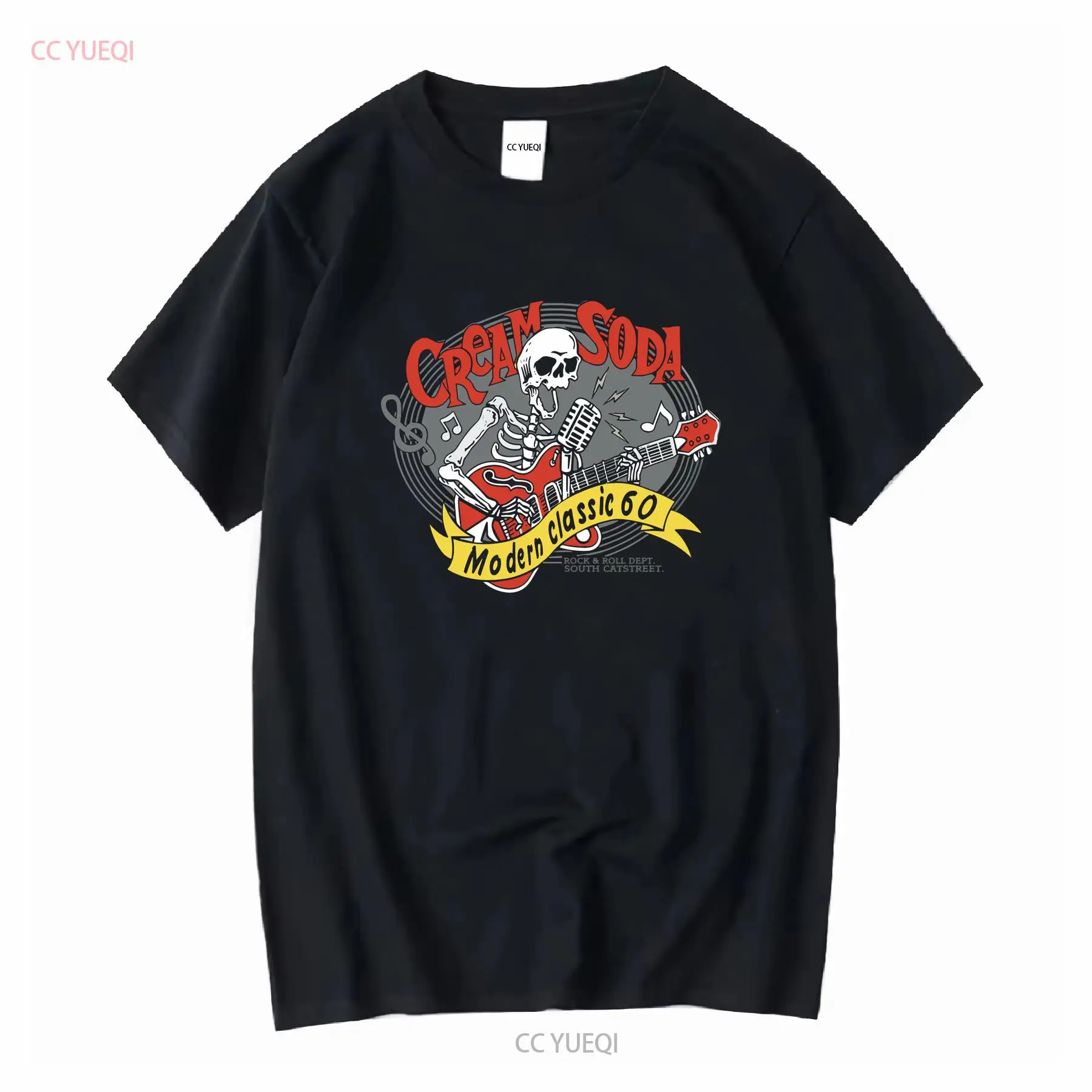 Streetwear Brand China - クリームソーダ ロックロール Tシャツ 日本ブランド ヴィンテージ ウォッシュド