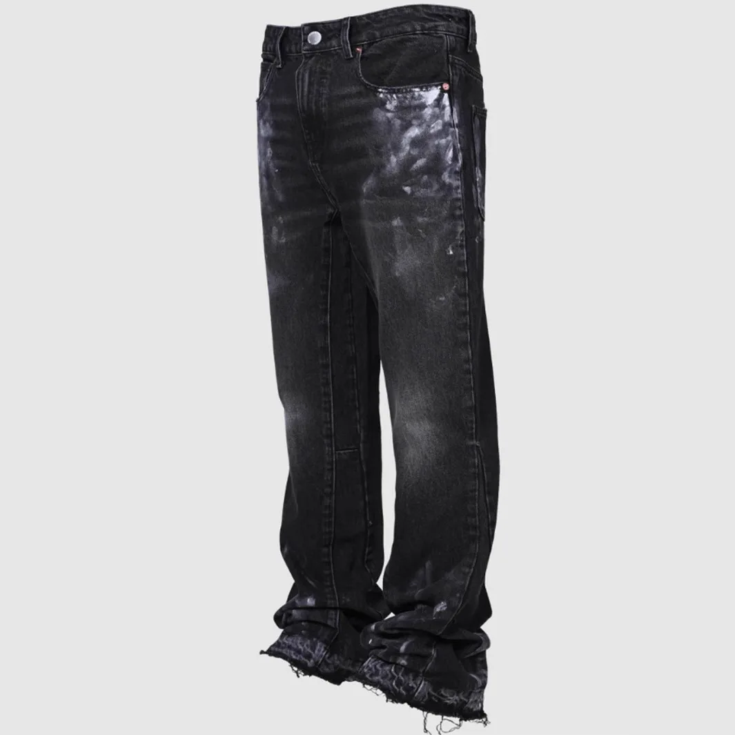 メンズファッションジーンズワークパンツ、ヨーロッパとアメリカ - Gallery Dept Flare のレビューと価格
