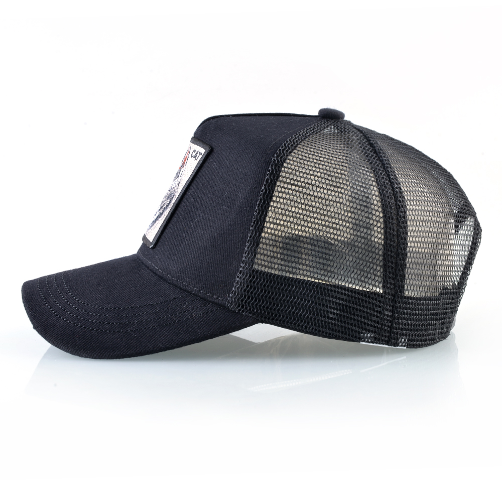 Tqmsmyファッション野球帽猫刺繍パッチスナップバックヒッ - Streetwear Brand Beanie のレビューと価格