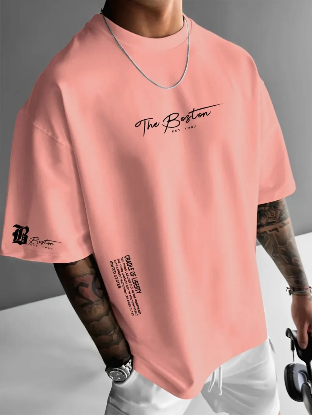 最新の高級メンズブランド、レタープリントTシャツ、100%純 - Streetwear Brand Shirts のレビューと価格