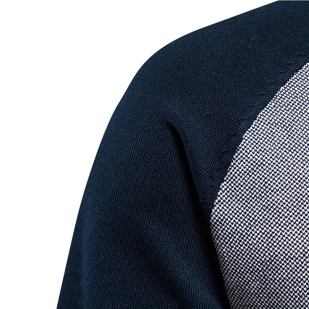 AIOPESON スプライスカーディガン男性ストリートカジュ - Streetwear Brand China のレビューと価格