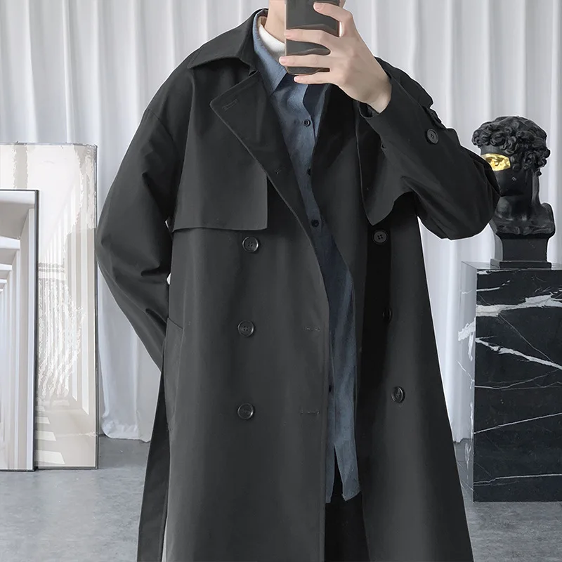 ファッションブランドメンズビジネスウインドブレーカーロングジ - Streetwear Brand China のレビューと価格