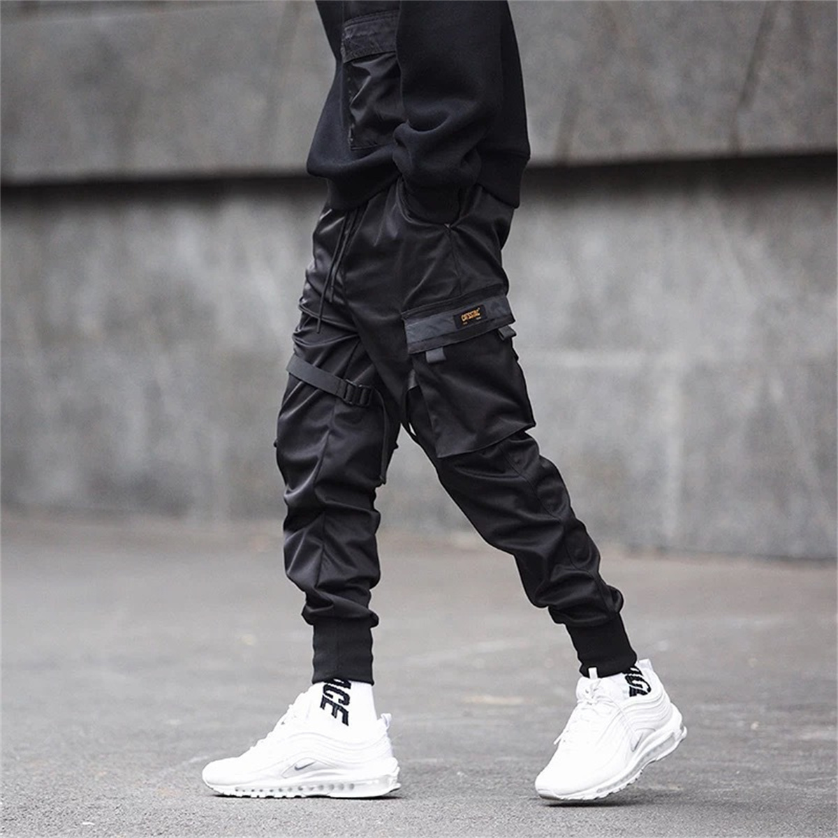 メンズヒップホップカーゴパンツ,ゆったりとしたトラックスーツ - Streetwear Brand China のレビューと価格