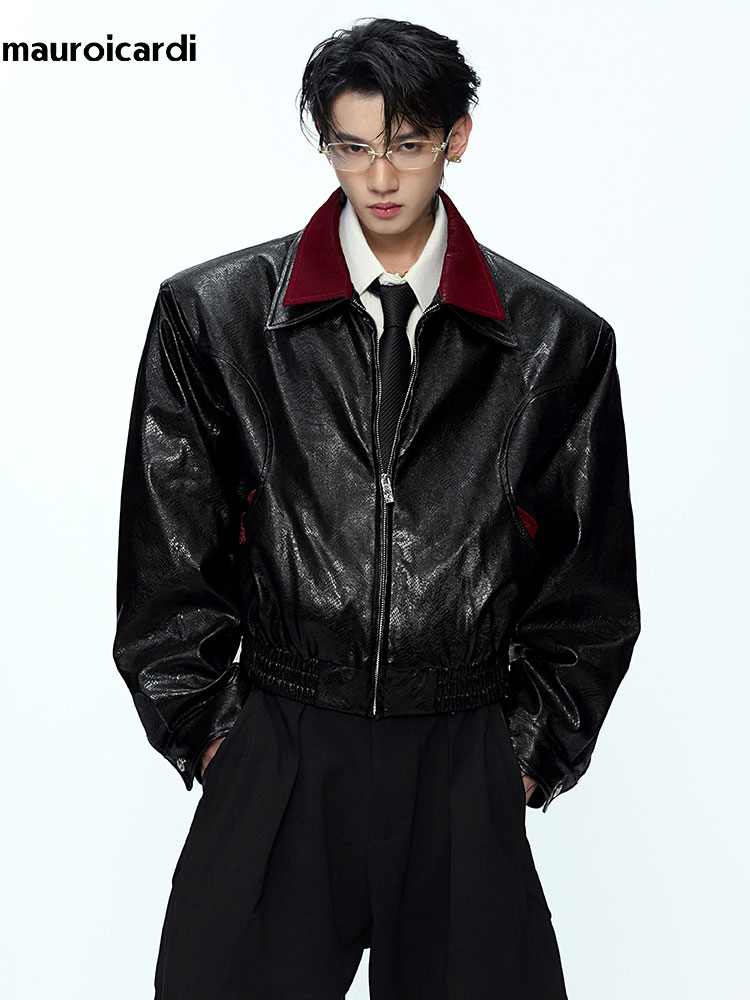 Mauroicardi 春秋パッチワークショートスネークスキ - Streetwear Brand China のレビューと価格