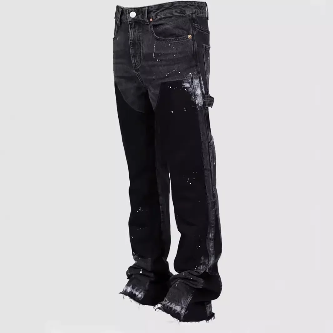 メンズファッションジーンズワークパンツ、ヨーロッパとアメリカ - Gallery Dept Flare のレビューと価格