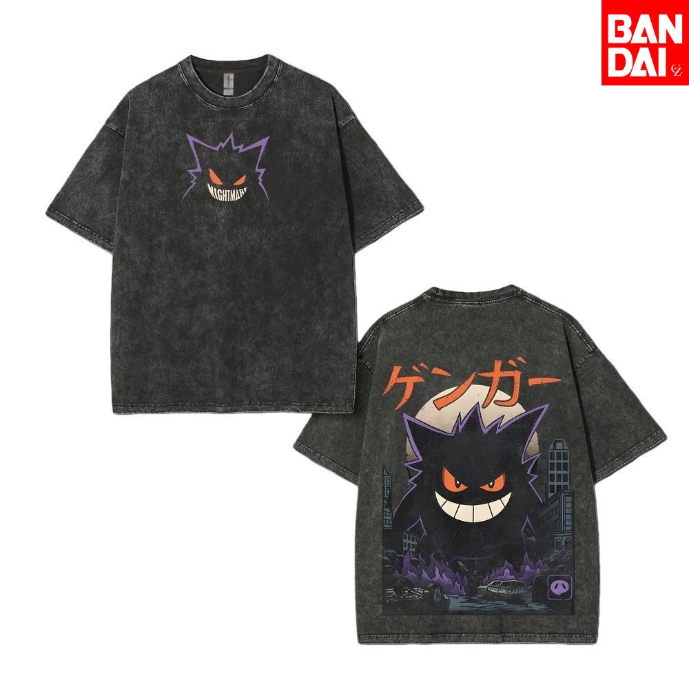ポケモンガストリーハウンターゲンガー Tシャツ男性 2026 - Streetwear Brand Beanie のレビューと価格